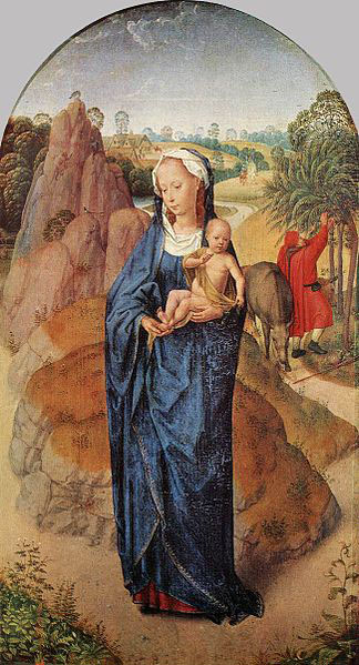 Virgin and Child in a Landscape